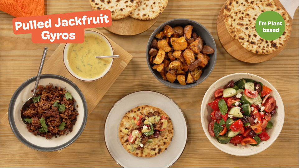 Children's cookery lesson : gyros