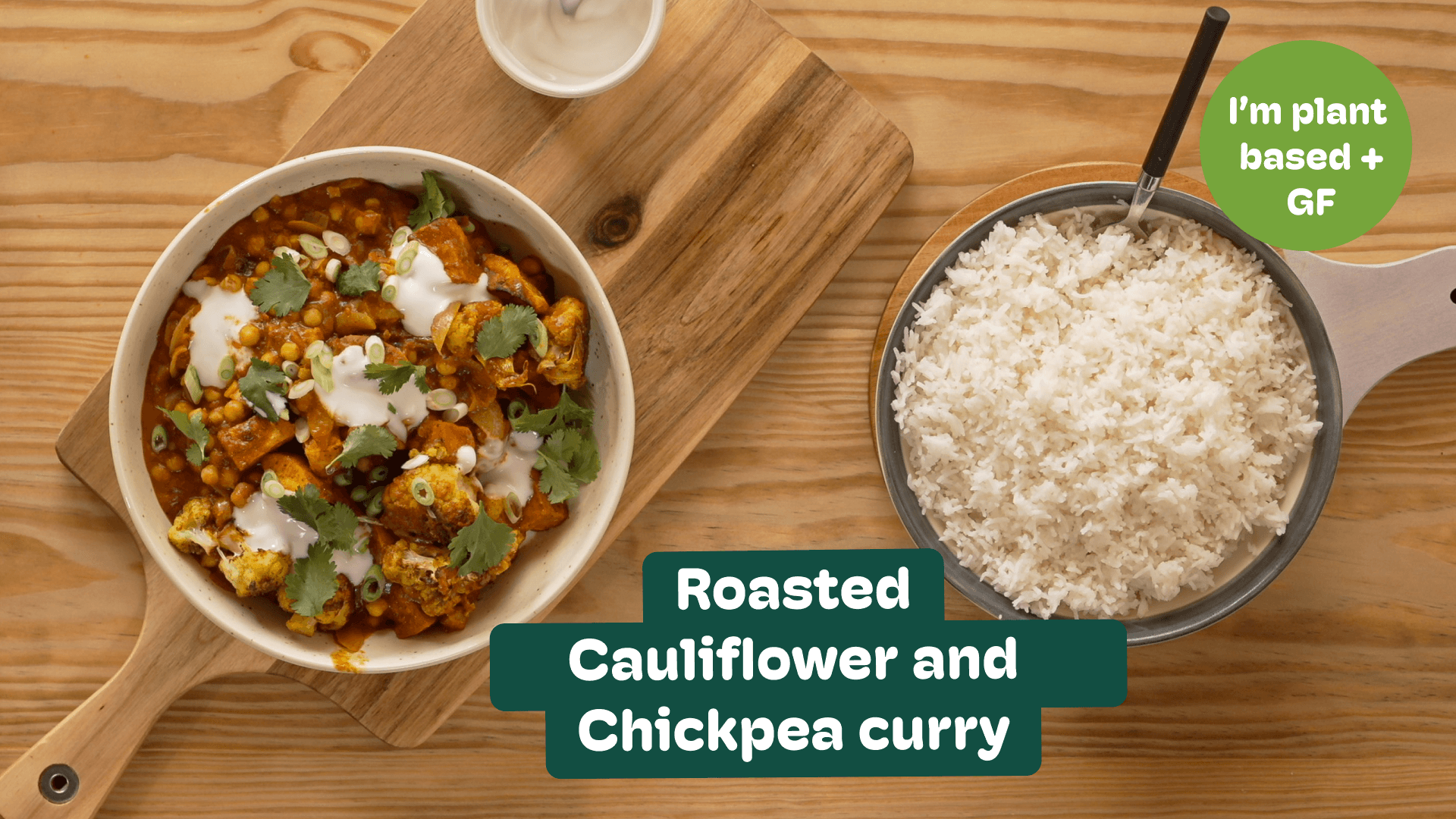 Chickpea curry cookery lesson for children