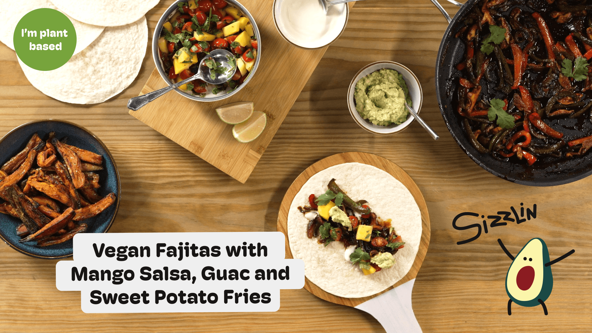 vegan fajitas children's cookery lessons